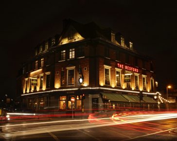 The Bedford in Balham at night Johnny Stephens