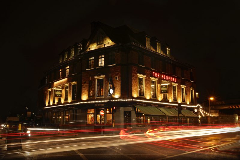 The Bedford in Balham at night Johnny Stephens