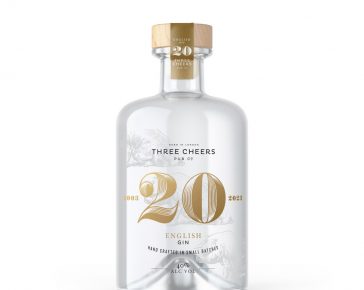 Three Cheers Pub Co 20th anniversary gin